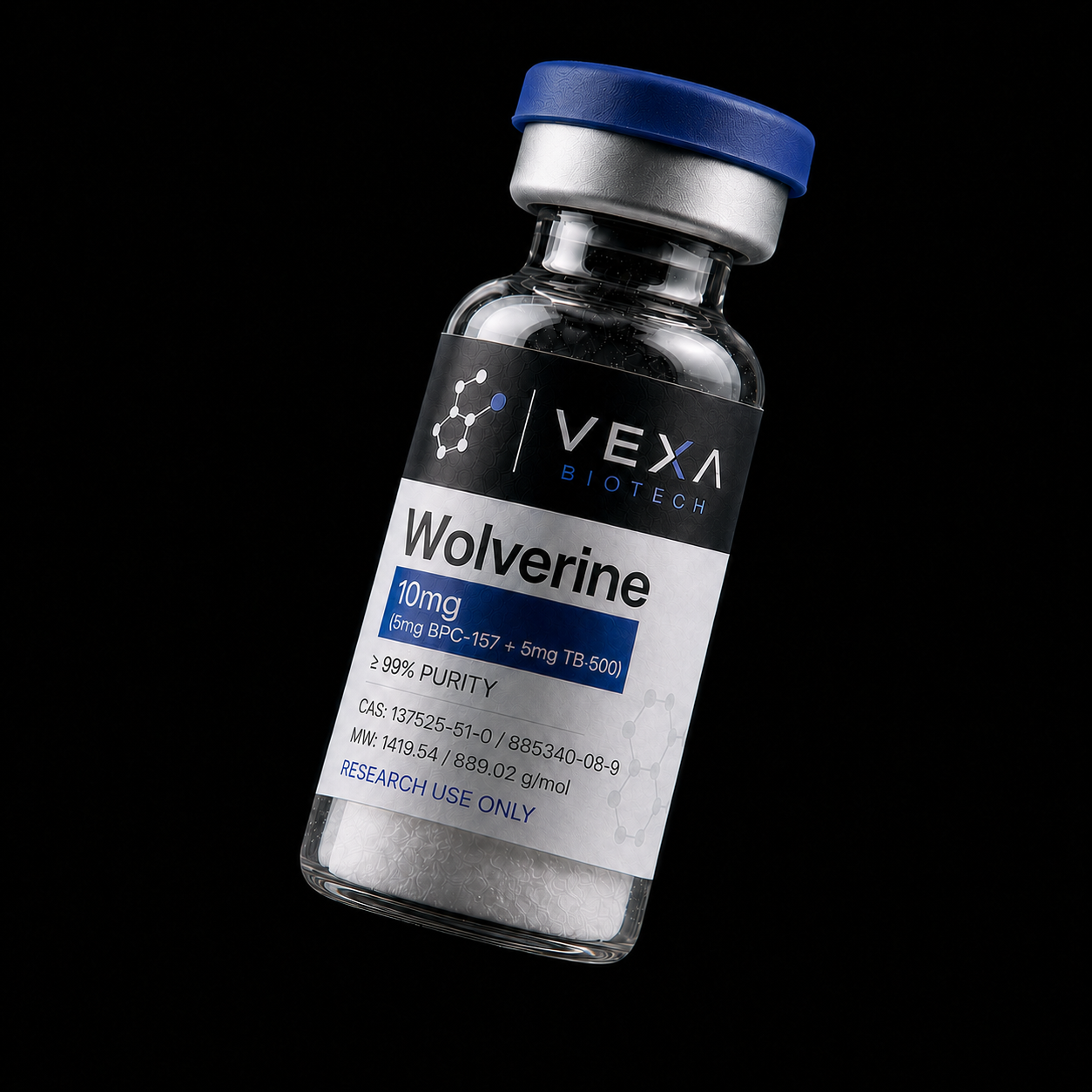 Wolverine research vial