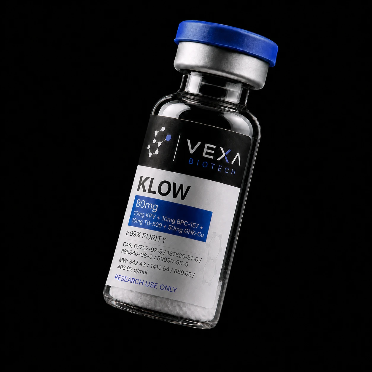 KLOW 80mg research vial